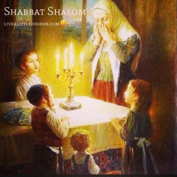 Every Friday 18 minutes before the sun sets, Jewish women light the